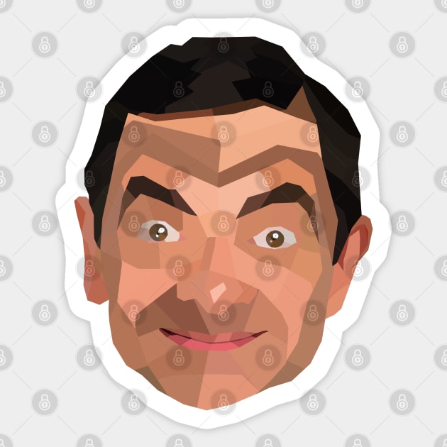 Rowan Atkinson Sticker by Worldengine